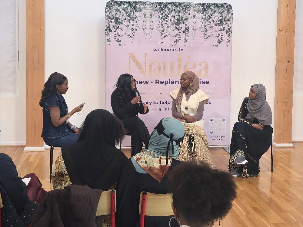 Women gathered at Crowned in Wholeness in North Greenwich